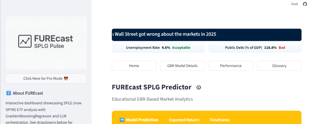 SPLG Pulse Screenshot