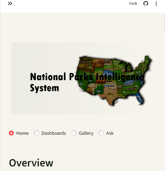 US National Parks Screenshot